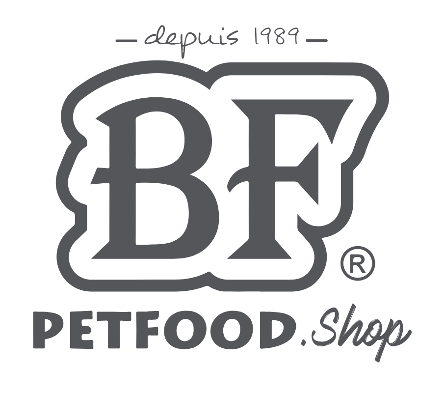 Logo BF PetFood — depuis 1989